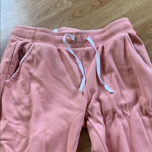 Pink Womans Fabletics joggers
